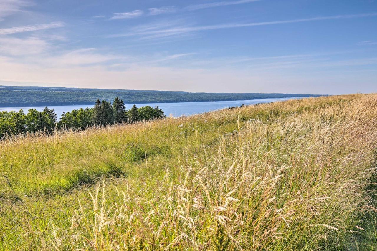 Finger Lakes Farm Retreat Walk To Wineries! Hector Luaran gambar