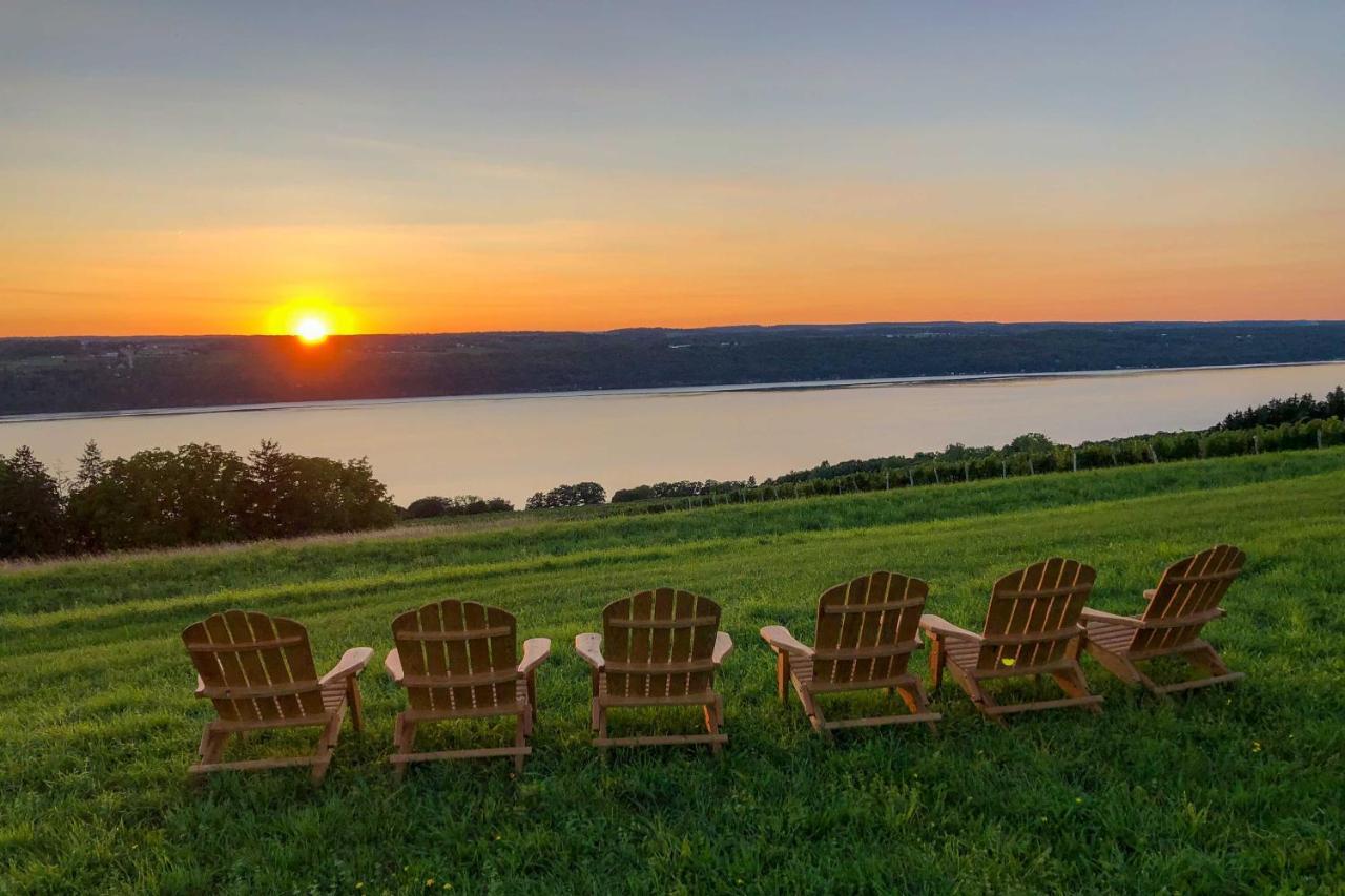 Finger Lakes Farm Retreat Walk To Wineries! Hector Luaran gambar